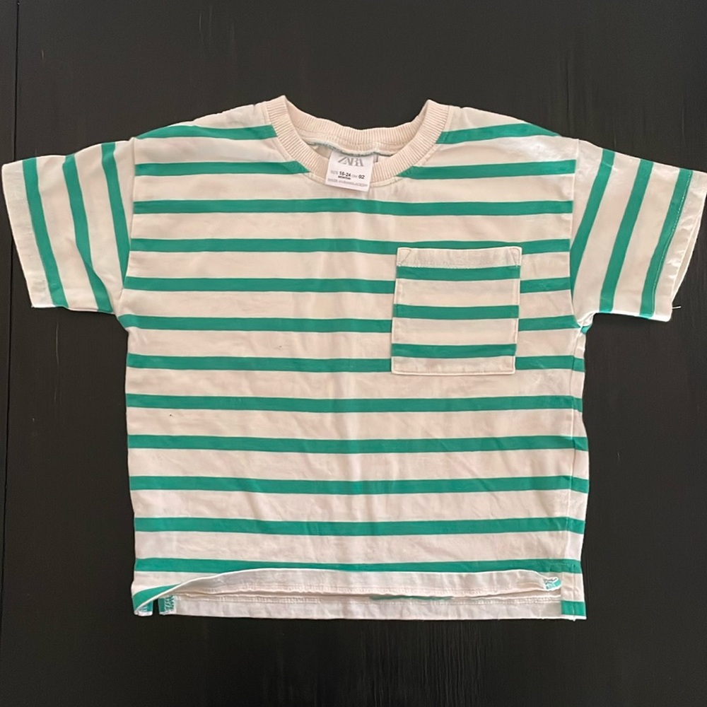 •ON SALE• 🥰Zara, short sleeve t shirt, boys , 18-24 months